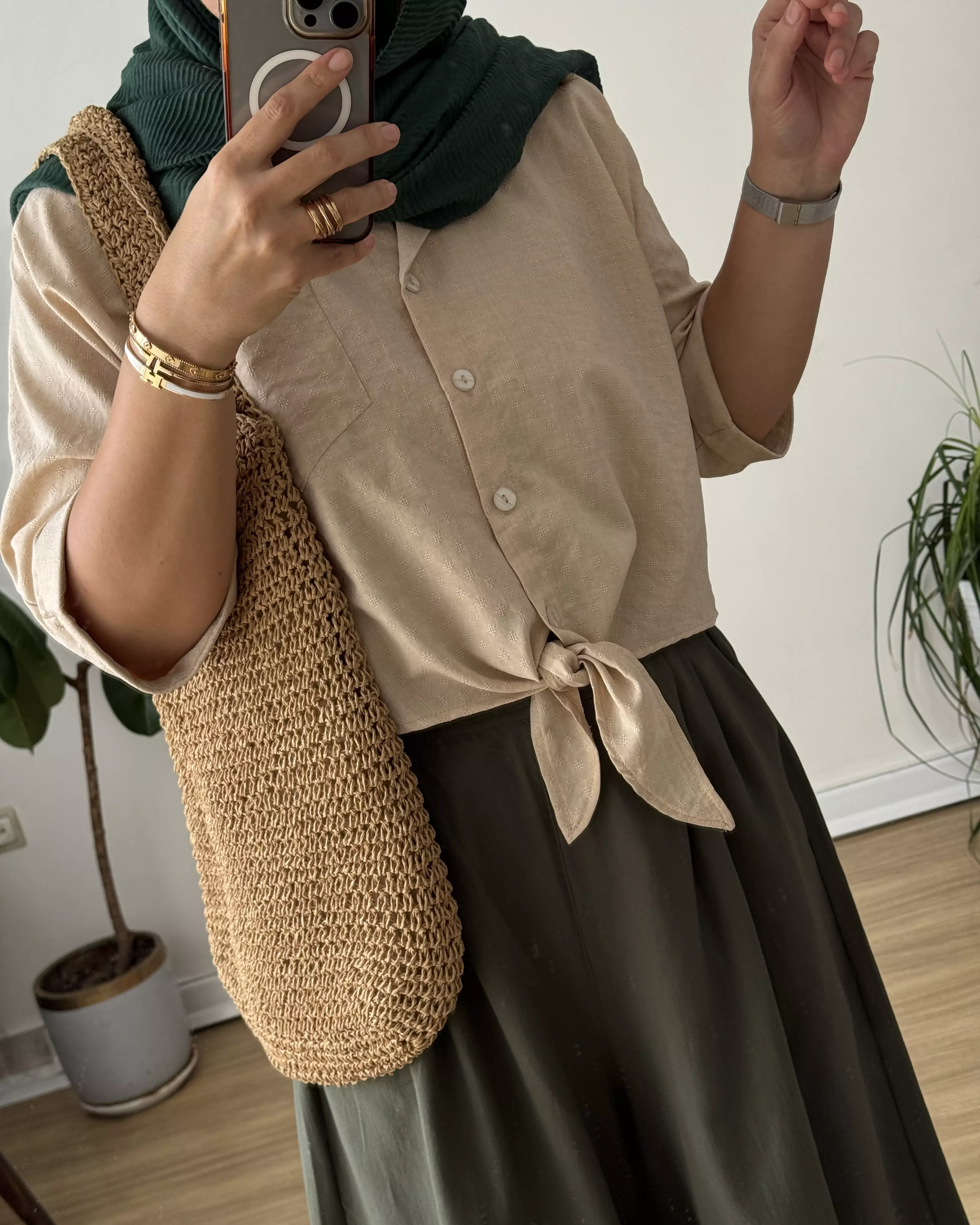 شومیز گره ای حنا